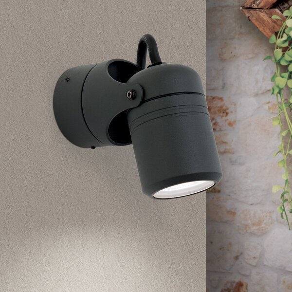 ORION Aplică de exterior Vision, pivotantă, 1 bec, reglabil, Negru, Metal
