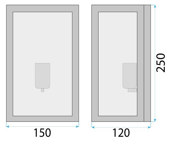 LAMPĂ DE PERETE APP1304-1W BLACK