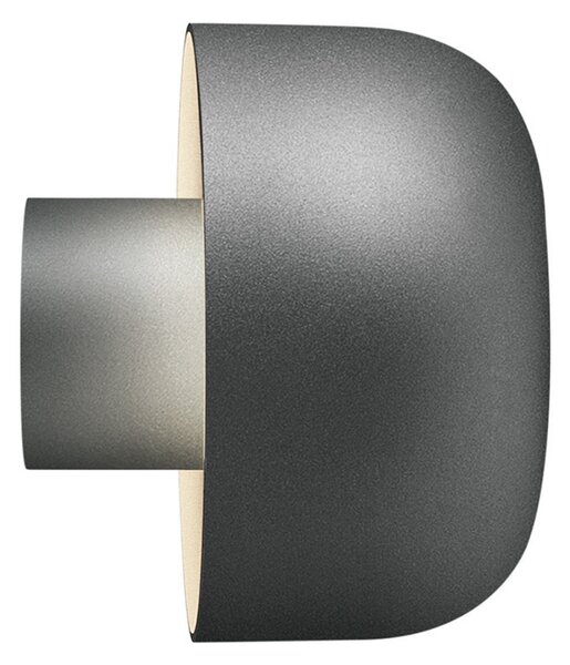 Flos Architectural FLOS Bellhop aplică de exterior, 4.000 K, antracit, Negru, Metal, Design