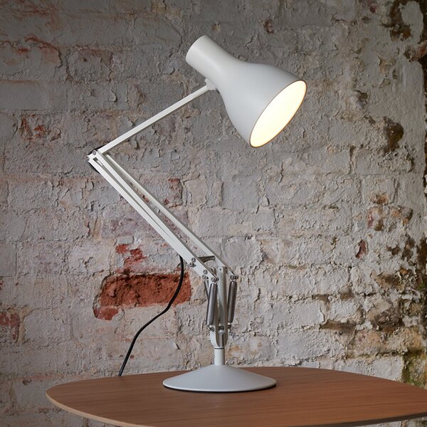 Anglepoise Type 75 lampă de masă alb alpin, Alb, Studiu / Birou, Metal, Design industrial