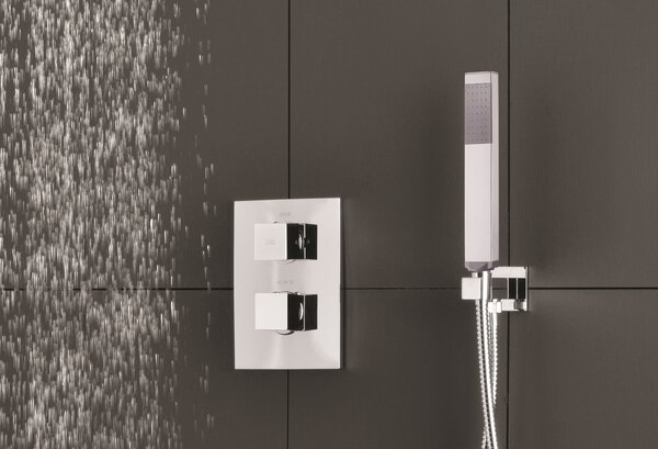 Paffoni Level baterie de duș ascuns cu termostat crom LEQ513CR