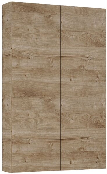 Elita For All dulap 50x12.6x80 cm laterala pe perete stejar RE140500067050