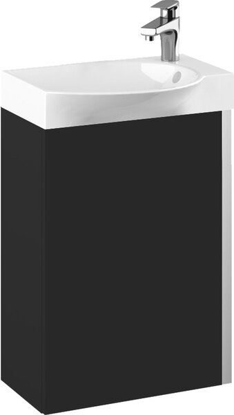 Elita Summer lavoar cu dulap 45 cm negru RE020450147160