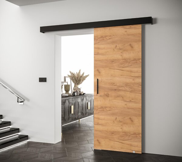 Uși culisante 80 cm Slavdro 1 (craft auriu + negru mat). 1108789