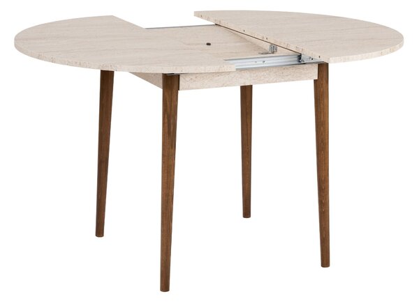 Masă extensibilă (pentru 4 persoane) Viola (travertin + nuc). Promo -17%. 1153759