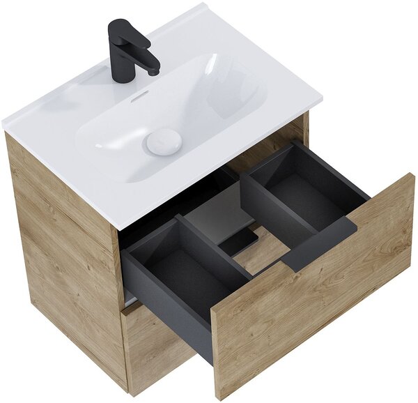 Elita Street Plus lavoar cu dulap 51.3 cm stejar RE020500107050
