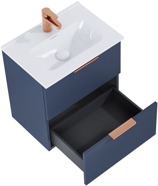 Elita Street Plus lavoar cu dulap 51.3 cm albastru RE020500107030