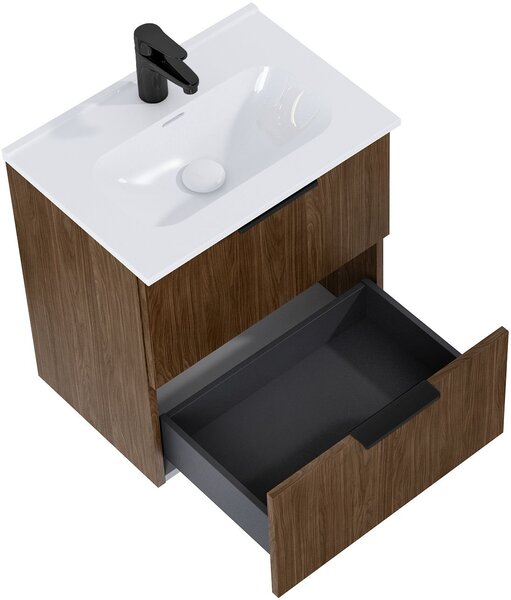 Elita Street Plus lavoar cu dulap 51.3 cm nucă RE020500107060