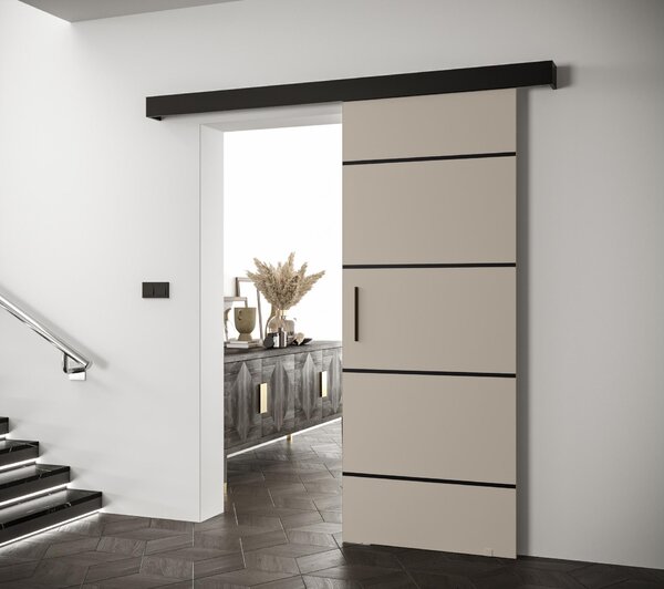 Uși culisante 70 cm Slavdro 4 (cashmir + negru mat). 1108759