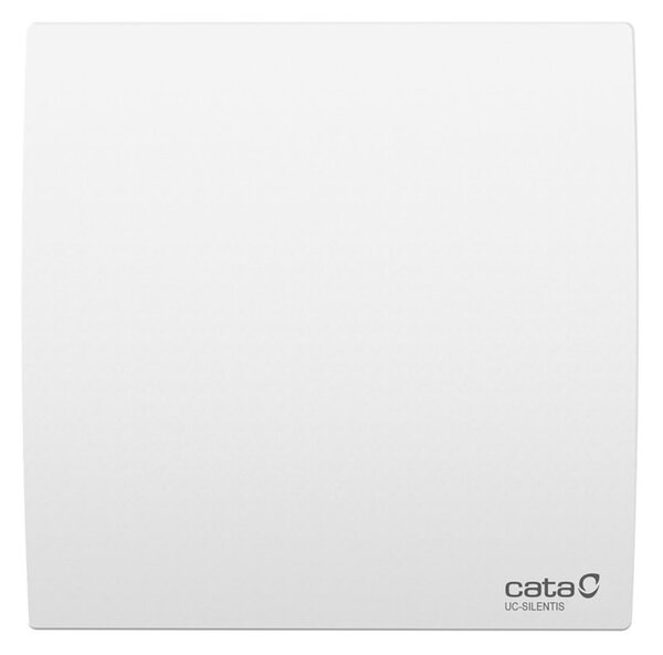 Cata Ventilator axial de baie Cata, SILENTIS UC TH 10 cu control automat, 8W, conductă 100mm, alb, 01220200