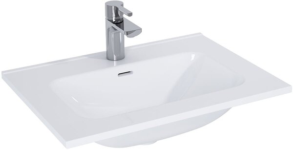 Elita Skappa lavoar 60.8x46 cm dreptunghiular mobilier alb luciu RE040603068060