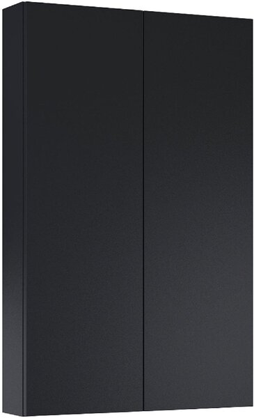 Elita For All dulap 50x12.6x80 cm laterala pe perete negru RE140500067160
