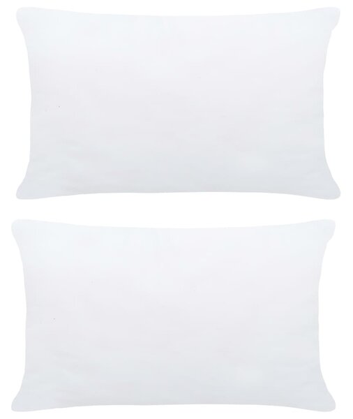 Umpluturi de perne, 2 buc., alb, 60 x 40 cm