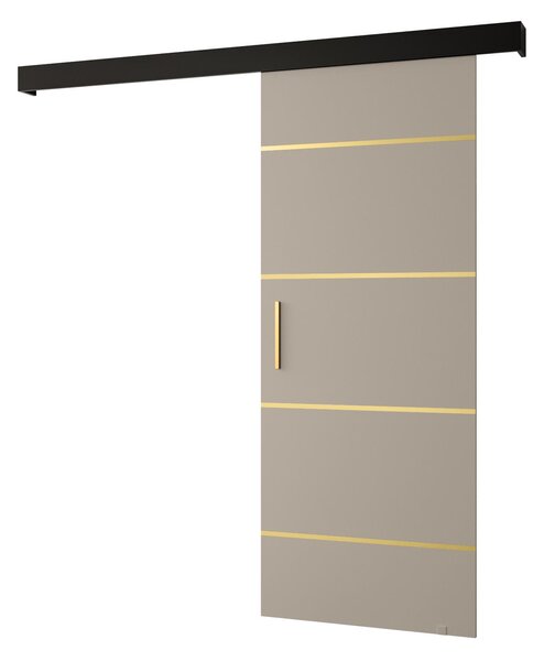 Uși culisante 70 cm Slavdro 4 (cashmir + negru mat). 1108761