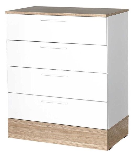 Comodă Seraphina 1 (stejar + alb) . 1109357