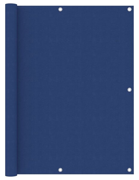 Paravan pentru balcon, albastru, 120x300 cm, țesătură Oxford