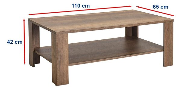 Măsuță de cafea Salome 2 (nuc oslo) . 1109368