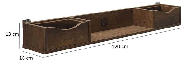 Raft de perete Cordelia (nuc) . 1109382