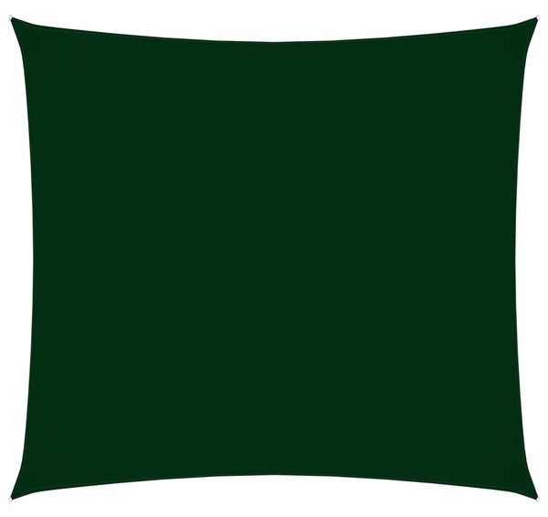 Parasolar, verde închis, 2,5x2,5 m, țesătură oxford, pătrat