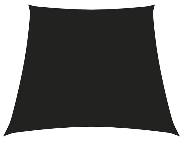 Parasolar, negru, 4/5x4 m, țesatură Oxford, trapez