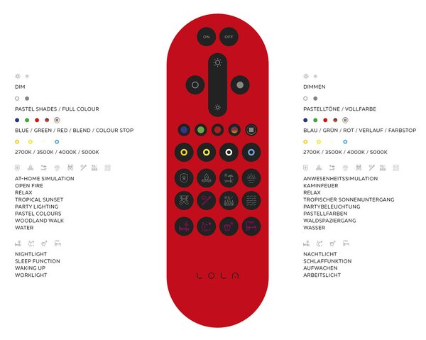 LOLA Smart Plafonieră LED LOLAsmart Tim, reglabil, Metalic, Camera de zi / sufragerie, Metal, Modern
