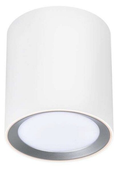 Nordlux Spot de tavan cu LED Landon Smart, alb, înălțime 14 cm, reglabil, Alb, Camera de zi / sufragerie, Metal