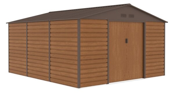Lahti casă de scule din metal 3.4 x 3.9 m Magazin Boss woodlike