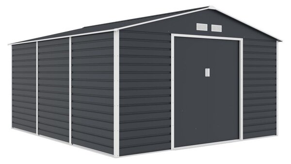 Casuta de gradina metalica Lahti 3.4 x 3.9 m Store Boss antracit