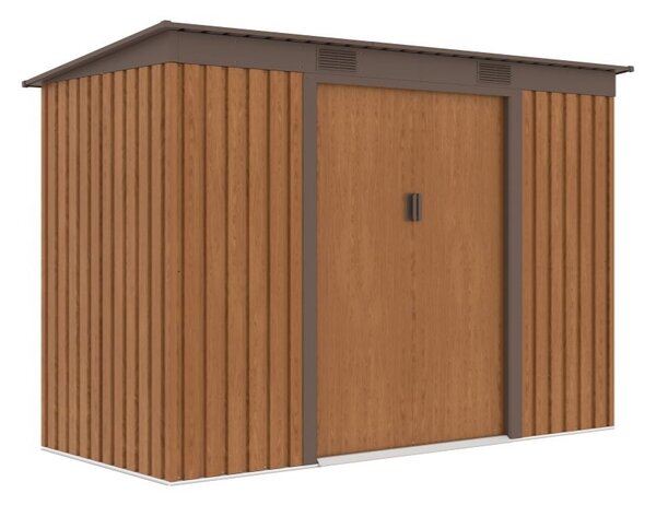 Casuta de gradina pentru unelte Oklahoma 2.6 x 1.2 m Store Boss woodlike
