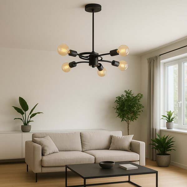 Lampa Sufitowa Loft APP739-5CP