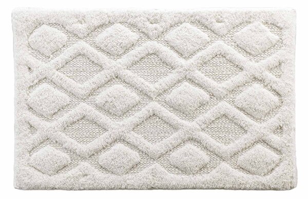 Covor de baie NEMESIS, 100% bumbac, ecru, 50 x 80 cm