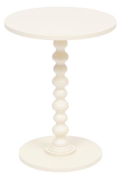 Măsuță de cafea ALIX cu picior decorativ, Ø 38 cm