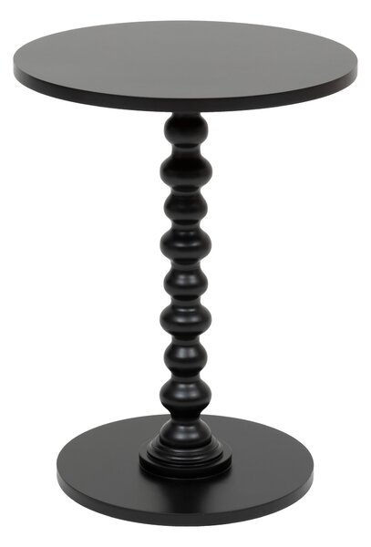 Măsuță de cafea ALIX cu picior decorativ, Ø 38 cm