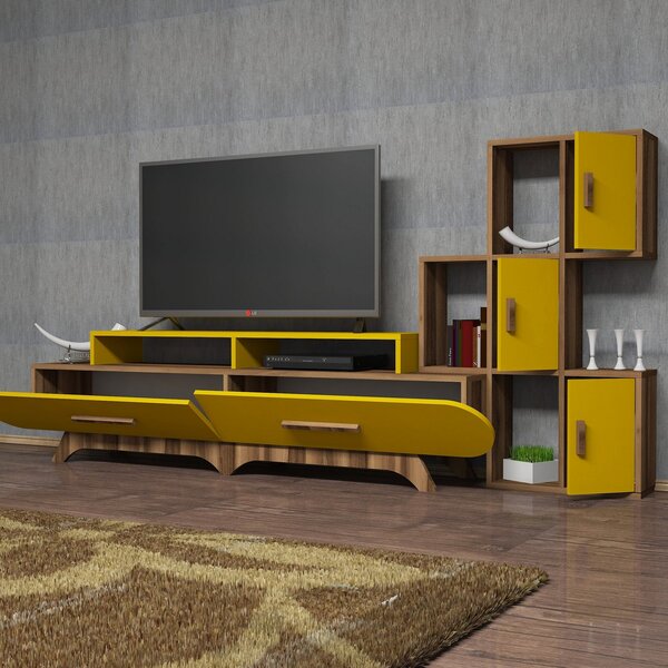 Mobilier living Florian S (nuc + galben). 1071868