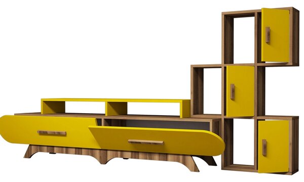 Mobilier living Florian S (nuc + galben). 1071868
