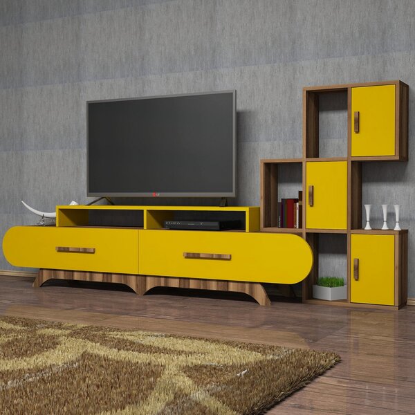 Mobilier living Florian S (nuc + galben). 1071868
