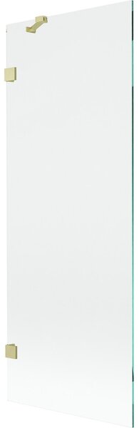 Mexen, Paravan de baie Mexen Lunar cu 1 aripă 70 x 150 cm, transparent, auriu periat - 897-070-000-55-00