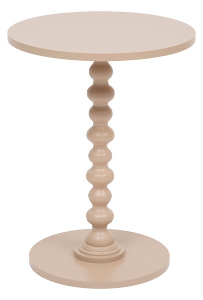 Măsuță de cafea ALIX cu picior decorativ, Ø 38 cm