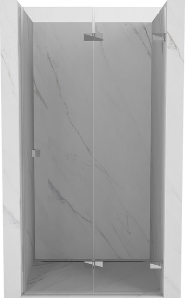 Mexen, Ușă de duș pliabilă Mexen Lunar-F dreapta 60 cm, transparentă, cromată - 836-060-000-01-00-P