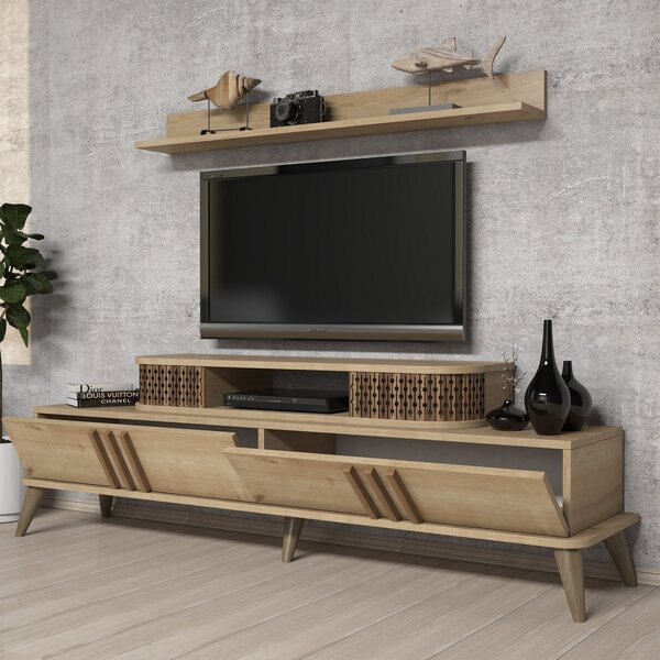 Set mobilier living Eiffel (stejar). 1071891