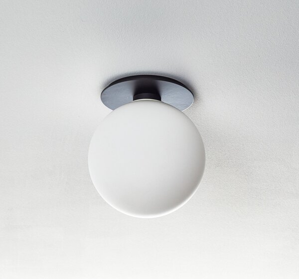 Plafoniere Audo Copenhagen, TR Bulb, reglabil, Negru, Camera de zi, Sticlă, Design