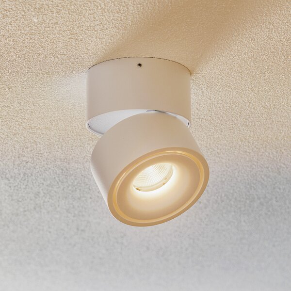 Egger Licht EGG DLS Spot LED Clippo, alb, 2.700 K, dimabil, reglabil, Alb, Camera de zi / sufragerie, Metal, Modern, Spot de perete
