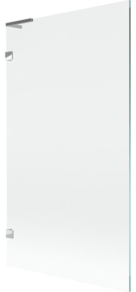 Mexen, Paravan de baie Mexen Lunar L cu 1 aripă 100 x 150 cm, transparent, cromat - 897L-100-000-01-00