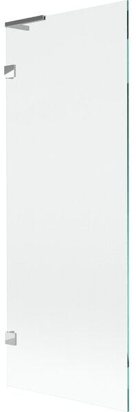 Mexen, Paravan de baie Mexen Lunar L cu 1 aripă 70 x 150 cm, transparent, cromat - 897L-070-000-01-00