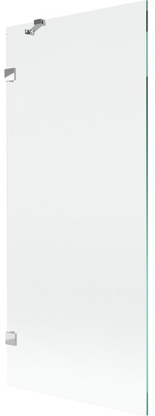 Mexen, Paravan de baie Mexen Lunar cu 1 aripă 80 x 150 cm, transparent, cromat - 897-080-000-01-00