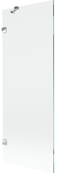 Mexen, Paravan de baie Mexen Lunar cu 1 aripă 70 x 150 cm, transparent, cromat - 897-070-000-01-00