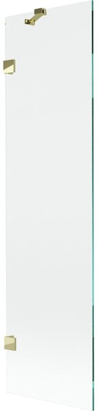 Mexen, Paravan de baie Mexen Monthly cu 1 aripă 50 x 150 cm, transparent, auriu - 897-050-000-50-00