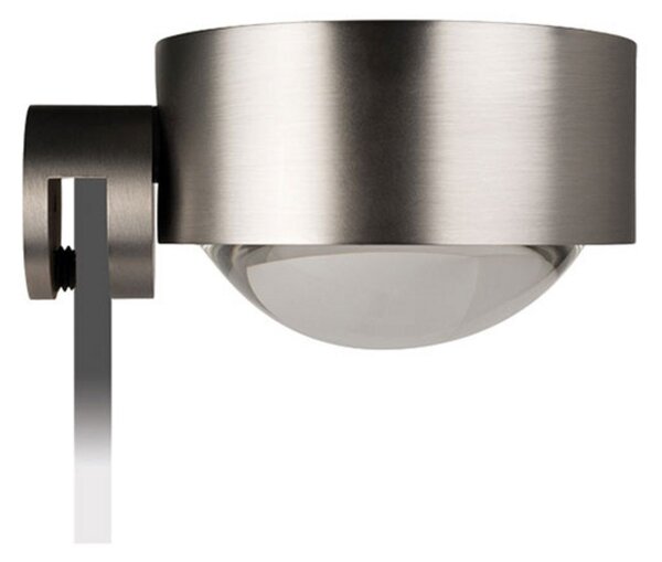 Top Light Clip-on oglindă de lumină Puk Fix, nichel mat, reglabil, Gri, Hol, Metal, Modern