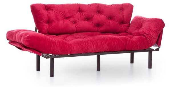 Canapea trei locuri Nitty (castanová). 1072241