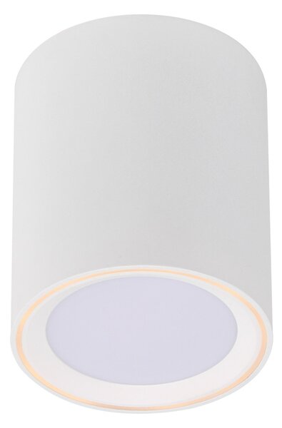 Nordlux Plafonieră LED Fallon, înălțime 12 cm, reglabil, Alb, Camera de zi / sufragerie, Metal, Modern